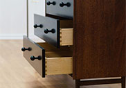 Custom dovetail drawers